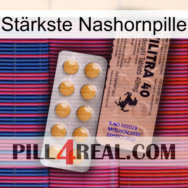 Stärkste Nashornpille 41